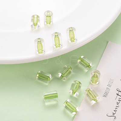 Transparent Acrylic Beads TACR-S154-17A-83-1