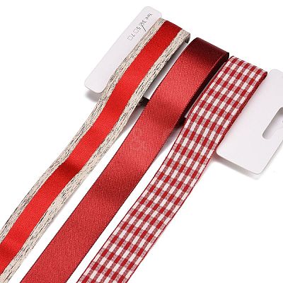9 Yards 3 Styles Polyester Ribbon SRIB-A014-A03-1