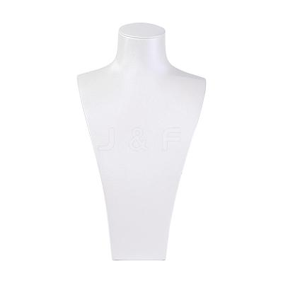 Resin Covered with Leather Necklace Displays NDIS-K001-31-1