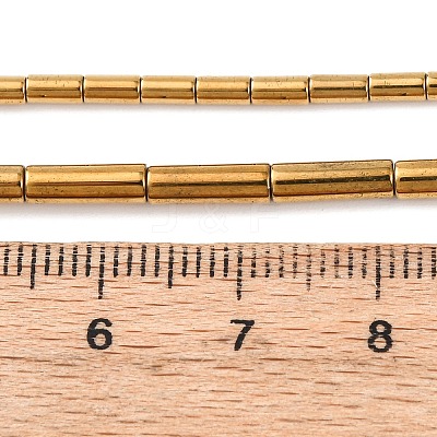 Electroplated Synthetic Non-magnetic Hematite Beads Strands G-K366-I01-01-1