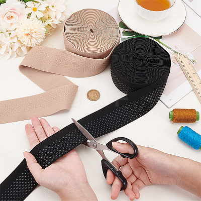 4M 2 Colors Polyester Non-Slip Silicone Gripper Band OCOR-BC0007-31-1