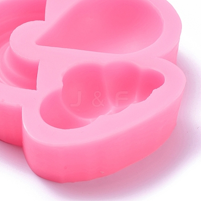 Food Grade Rainbow & Cloud & teardrop DIY-F045-04-1