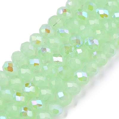 Electroplate Glass Beads Strands EGLA-A044-J4mm-L01-1
