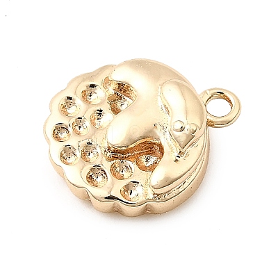 Brass Pendants KK-P337-02D-G-1