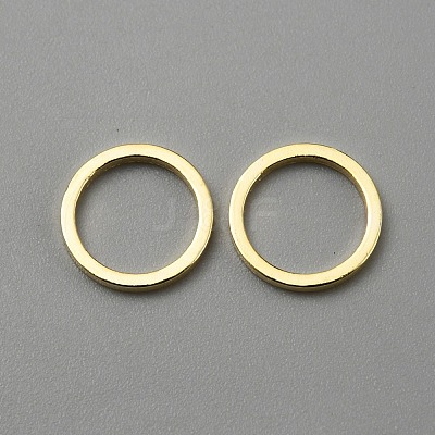 Brass Linking Rings KK-WH0056-75D-G-1