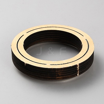 Wooden & Carbon Steel Leather Die Cutting Mold LS-DIY-WH0622-221C-1