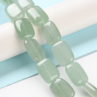 Natural Green Aventurine Beads Strands G-K357-D13-01-1