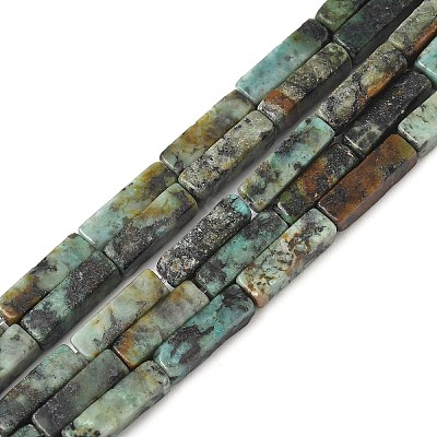 Natural African Turquoise(Jasper) Beads Strands G-G837-02-1