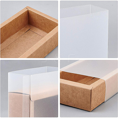 Kraft Paper Jewelry Boxes CON-WH0068-65C-1