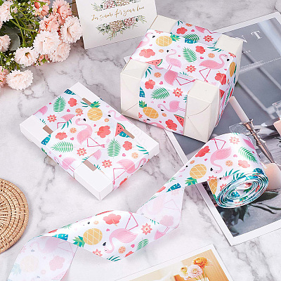 10 Yards Printed Polyester Ribbon OCOR-GF0002-47C-1