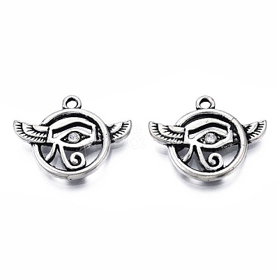 Tibetan Style Alloy Pendants TIBEP-N008-205-1