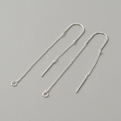 Alloy Stud Earring Findings FIND-WH0110-381S-1