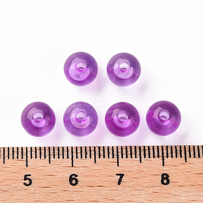 Transparent Acrylic Beads MACR-S370-A8mm-740-1