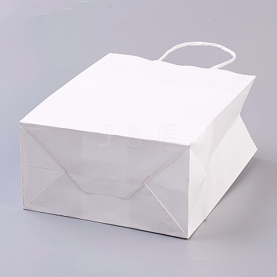 Pure Color Kraft Paper Bags LS-AJEW-G020-D-03-1
