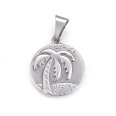Non-Tarnish 304 Stainless Steel Pendants STAS-P211-22P-1