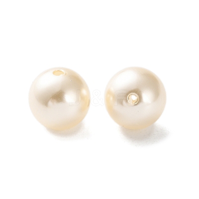Plastic Imitation Pearl Beads FIND-M059-01C-07-1