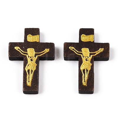 Printed Wooden Pendants WOOD-S050-35A-03-1