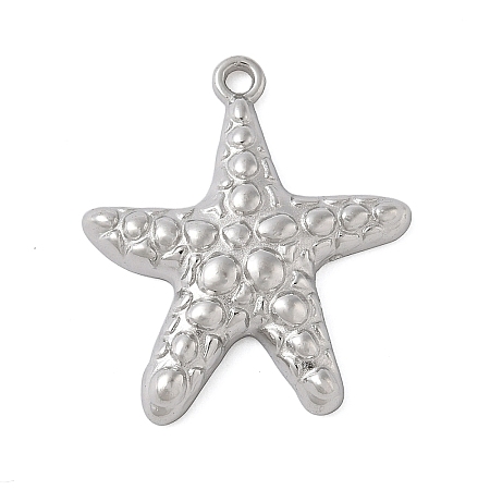 304 Stainless Steel Pendants STAS-K312-09B-P-1