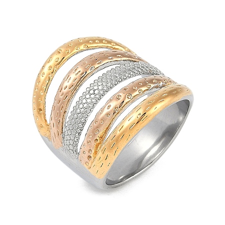 304 Stainless Steel Finger Rings RJEW-D083-15G-04-1