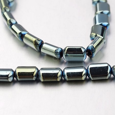Electroplate Non-magnetic Synthetic Hematite Bead Strands G-F300-01B-07-1