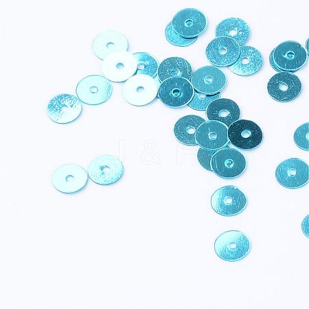 Ornament Accessories Plastic Paillette Beads PVC-R014-5mm-11-1