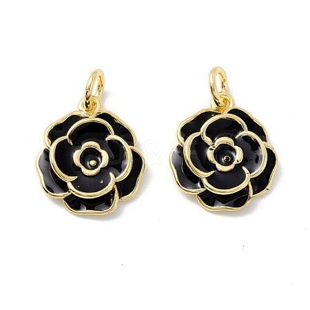 Rack Plating Brass Pendants KK-I684-05G-01-RS-1
