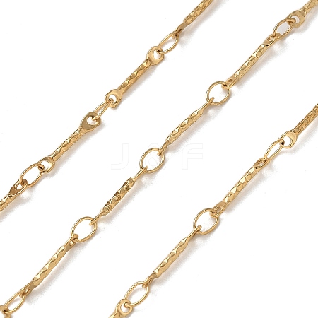 304 Stainless Steel Bar Link Chains CHS-C015-06G-1