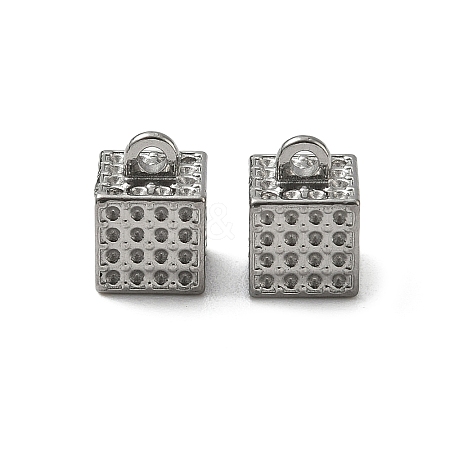 304 Stainless Steel Pendant Rhinestone Settings STAS-C148-05P-1