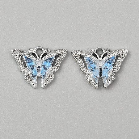 Alloy & Acrylic Pendants FIND-WH0817-132P-01C-1