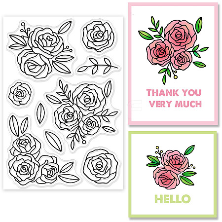 PVC Plastic Stamps DIY-WH0167-57-0031-1