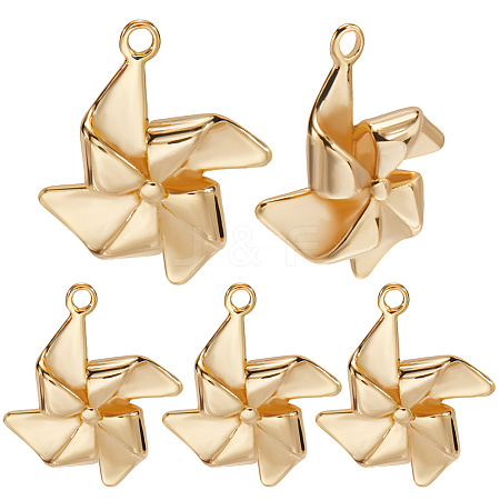 16Pcs Brass Pendants KK-BBC0018-63-1