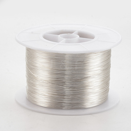 Round Copper Jewelry Wire CWIR-S003-0.4mm-02S-1