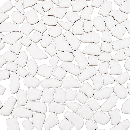 Porcelain Mosaic Tiles AJEW-PH0001-05-WH-1