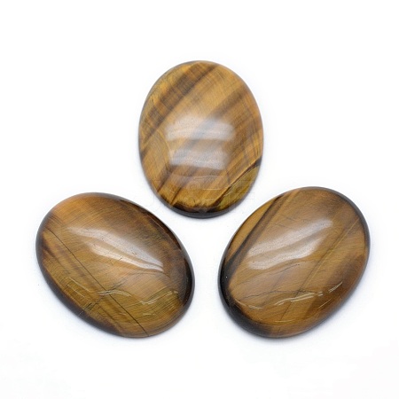 Natural Tiger Eye Cabochons LS-G-P393-I11-1