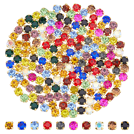 1300pcs Glass Sew on Rhinestone FIND-HS0001-62C-1