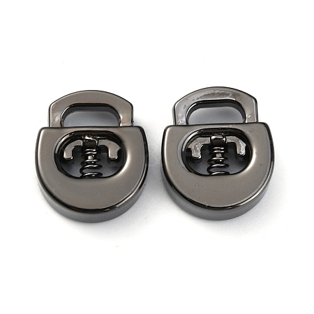Alloy Spring Cord Locks FIND-WH0110-063B-1