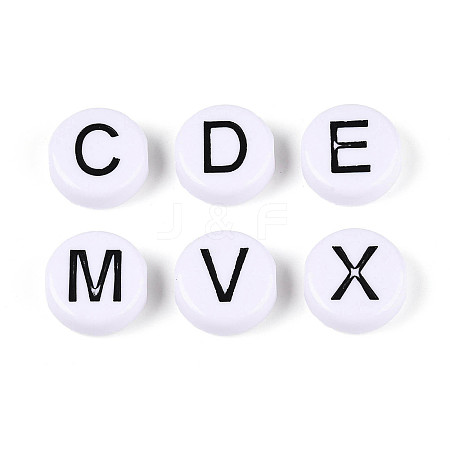 Opaque Acrylic Enamel Beads SACR-T035-17M-02-1