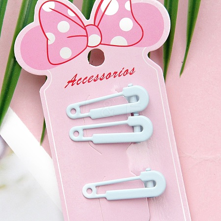 Macaron Color Alloy Alligator Hair Clips PW-WG855A4-04-1