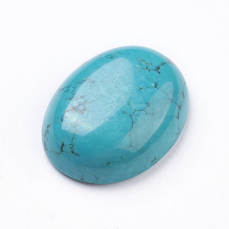 Natural Howlite Cabochons X-G-E482-08A-1