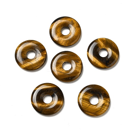 Natural Tiger Eye Pendants G-I331-01M-1