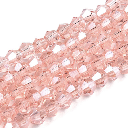 Transparent Glass Beads Strands EGLA-A039-T3mm-D15-1