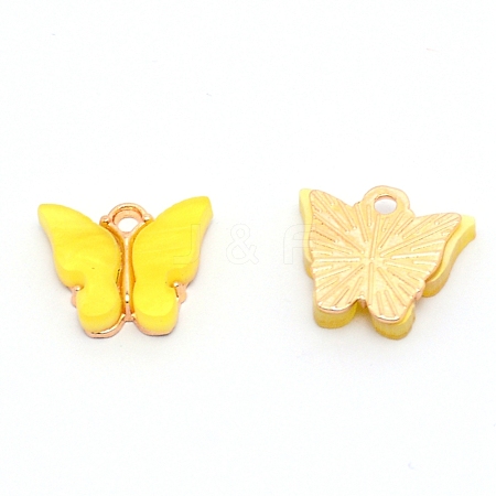 Acrylic Charms OACR-WH0005-29A-1