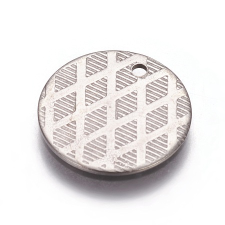 Tarnish Resistant Stainless Steel Pendants STAS-I098-02-P-1