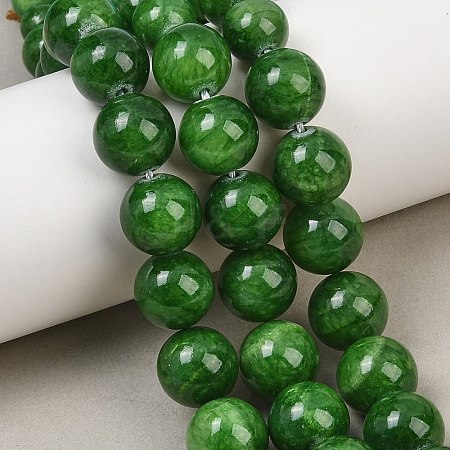 Natural Mashan Jade Graduated Beads Strands GG-CBA2AE1-A08-P-1