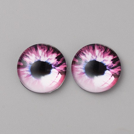 Glass Cabochons LS-GLAA-WH0033-75E-09-1