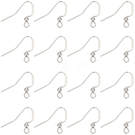 SUNNYCLUE 150Pcs 304 Stainless Steel French Earring Hooks STAS-SC0008-28-1