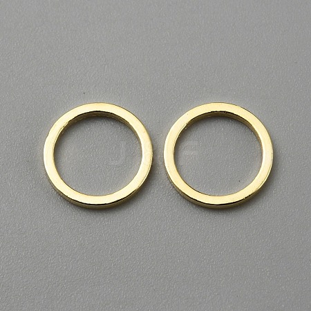 Brass Linking Rings KK-WH0056-75D-G-1