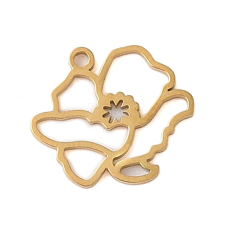 304 Stainless Steel Pendants X-STAS-S139-06G-09-1