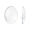 Transparent Oval Glass Cabochons X-GGLA-R022-30x22-1