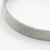 Tarnish Resistant Fashionable Unisex 304 Stainless Steel Watch Band Wristband Bracelets BJEW-F065G-01-2